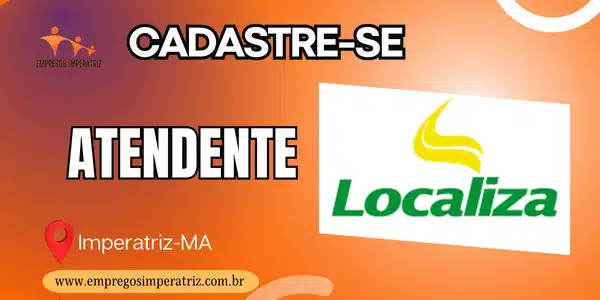 vagas de emprego para atendente localiza imperatriz ma