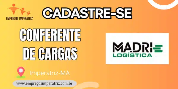 Vagas de emprego imperatriz vaga para conferente de cargas