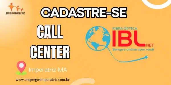 Vaga de Emprego: Atendente de Call Center na IBL