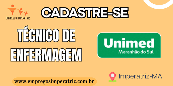 Vaga para Técnico de Enfermagem na Unimed
