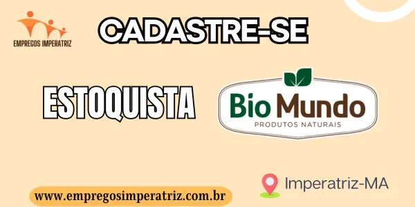 Vaga de emprego para Estoquista – BIO MUNDO