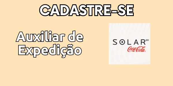 Vaga de emprego para Auxiliar de Expedição