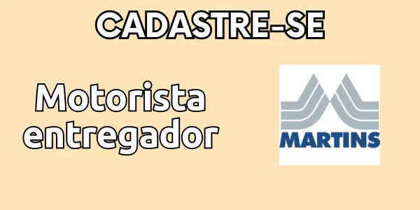 Vaga de emprego para Motorista Entregador