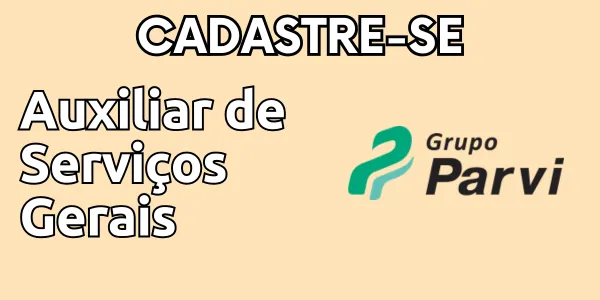 Vaga de emprego para Auxiliar de Serviços Gerais