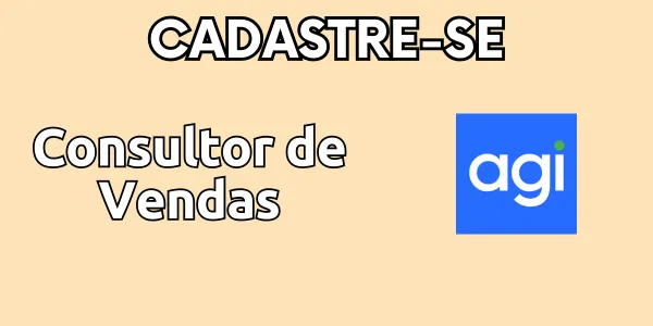 Vaga de emprego para Consultor de Vendas - Agi Bank